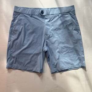 Men’s Greyson Montauk Golf Shorts Blue Size 34